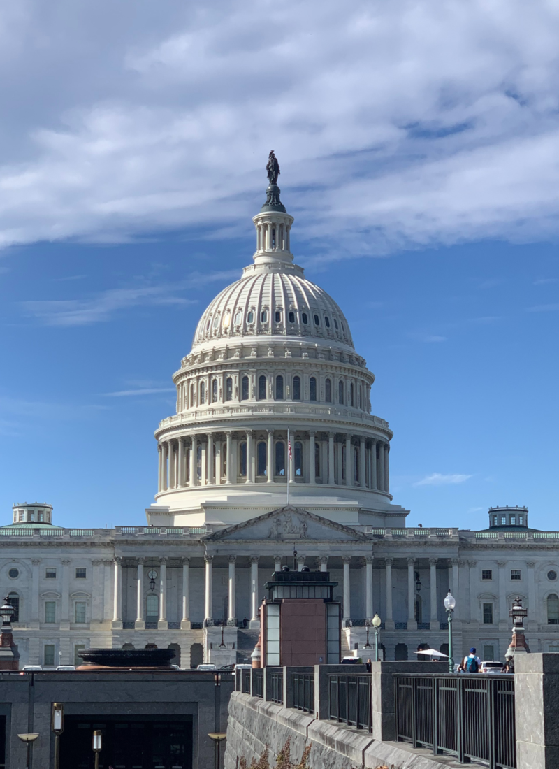 Image of the United States of America Capitol building during the daytime