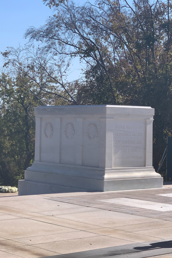 Tomb of the Unknown Soldier at Arlington National Cemetery