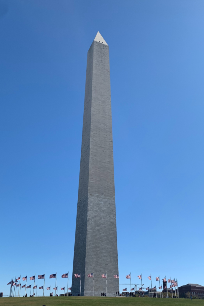 Washington DC 4 Day Itinerary Washington Monument