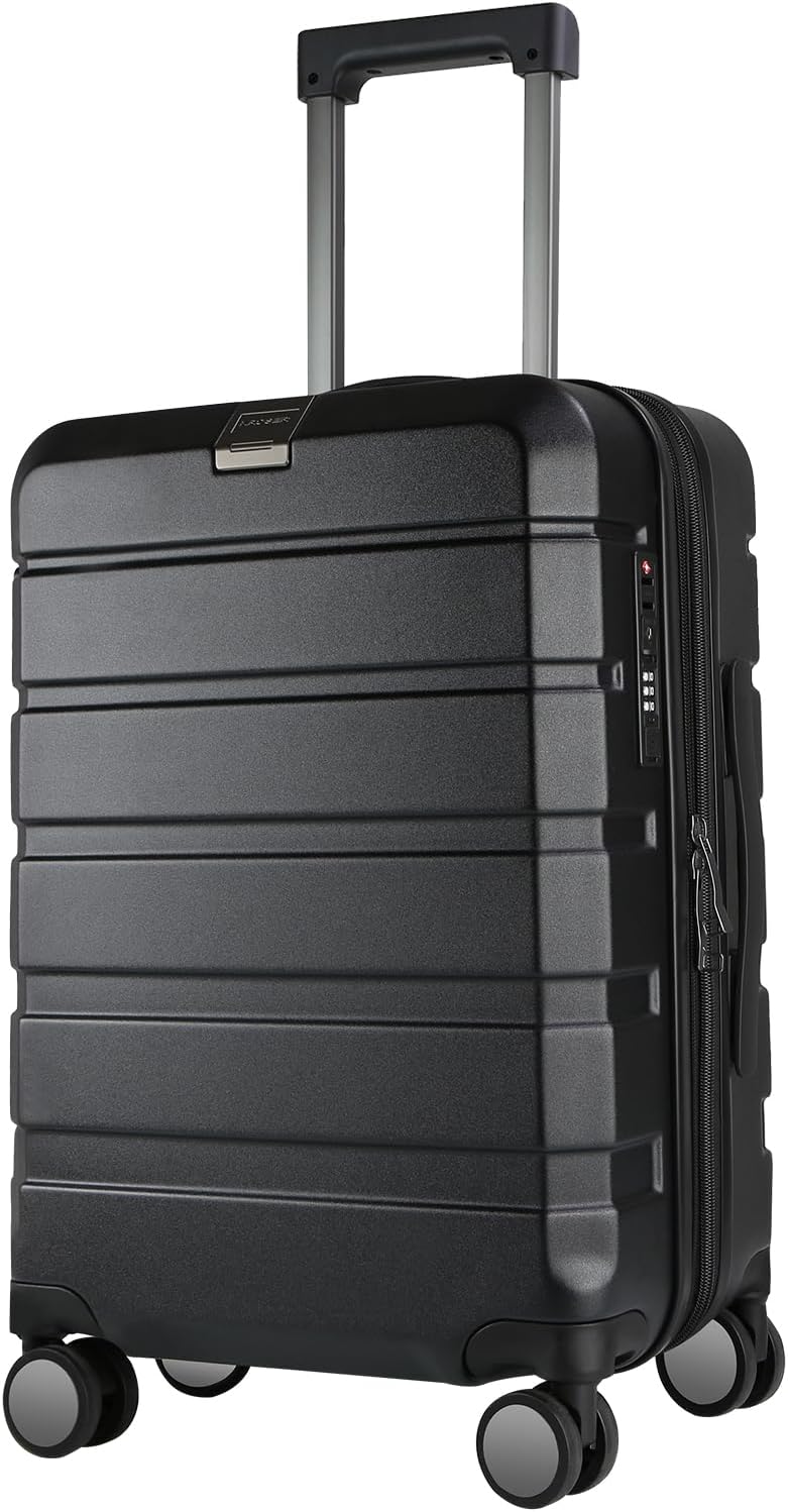 KROSER Hardside Expandable Carry On Luggage