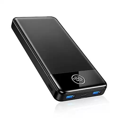 Portable Charger, 22.5W Fast Charging Battery Pack with USB C/USB A Output