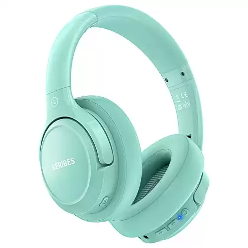 BERIBES Bluetooth Wireless Headphones (Green)