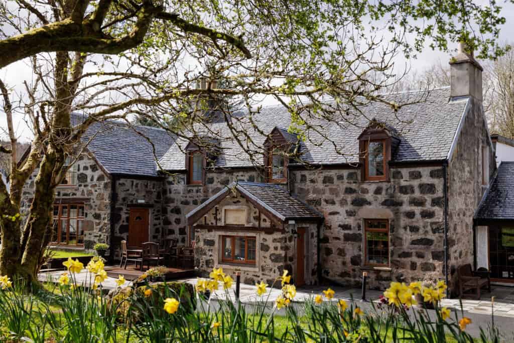 Edinbane Lodge Isle of Skye luxury hotel.