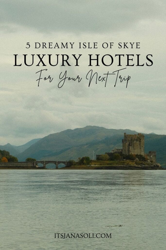 Eilean Donan Castle on Isle of Skye.