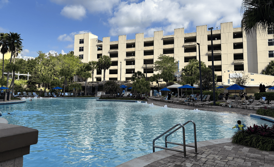 Hyatt Regency Orlando outdoor pools.